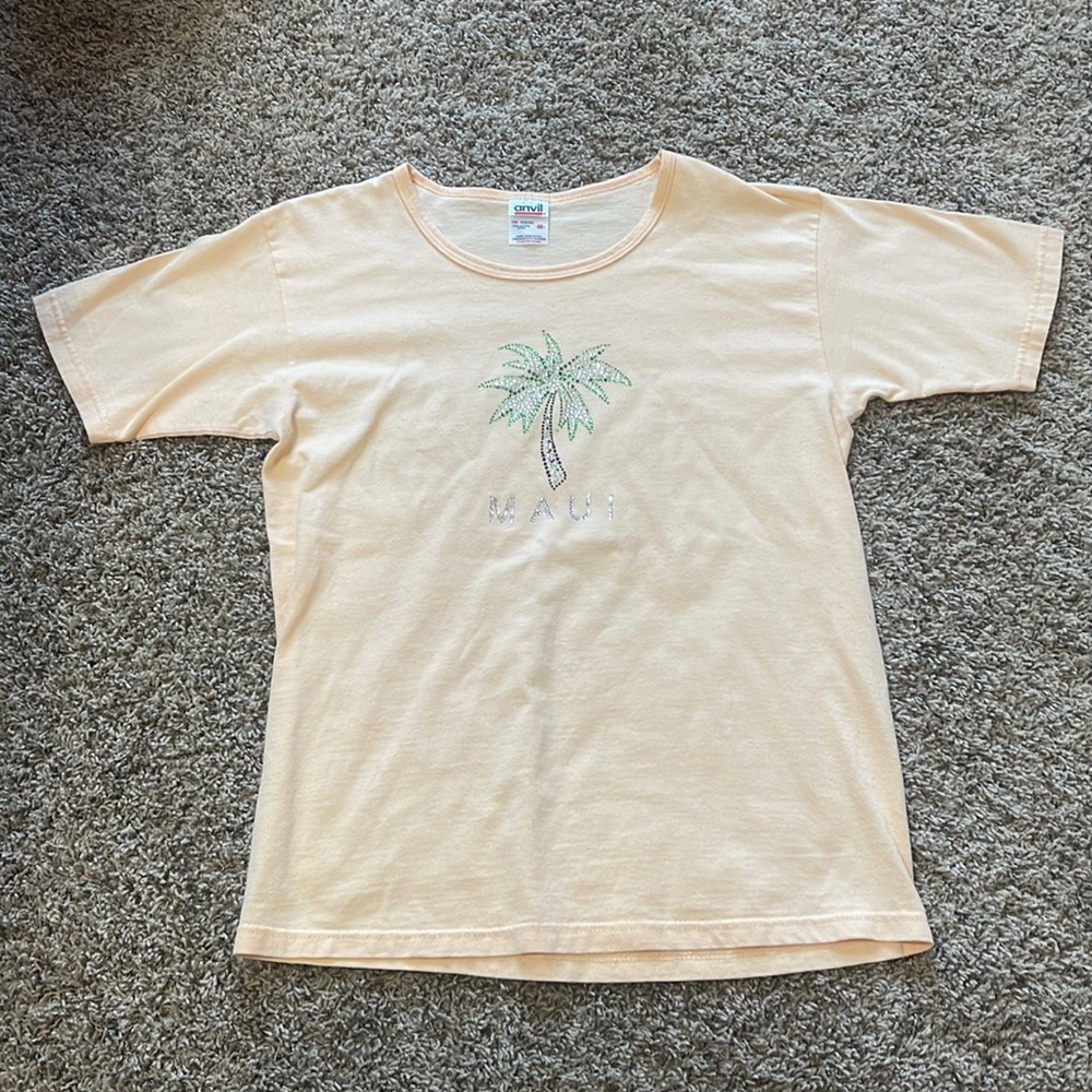 Rhinestone Maui T-shirt